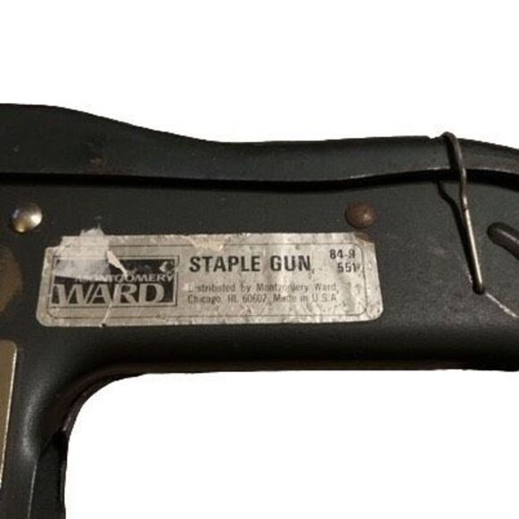 Montgomery Ward 84-9 551 Vintage Staple Gun - Picture 4 of 6
